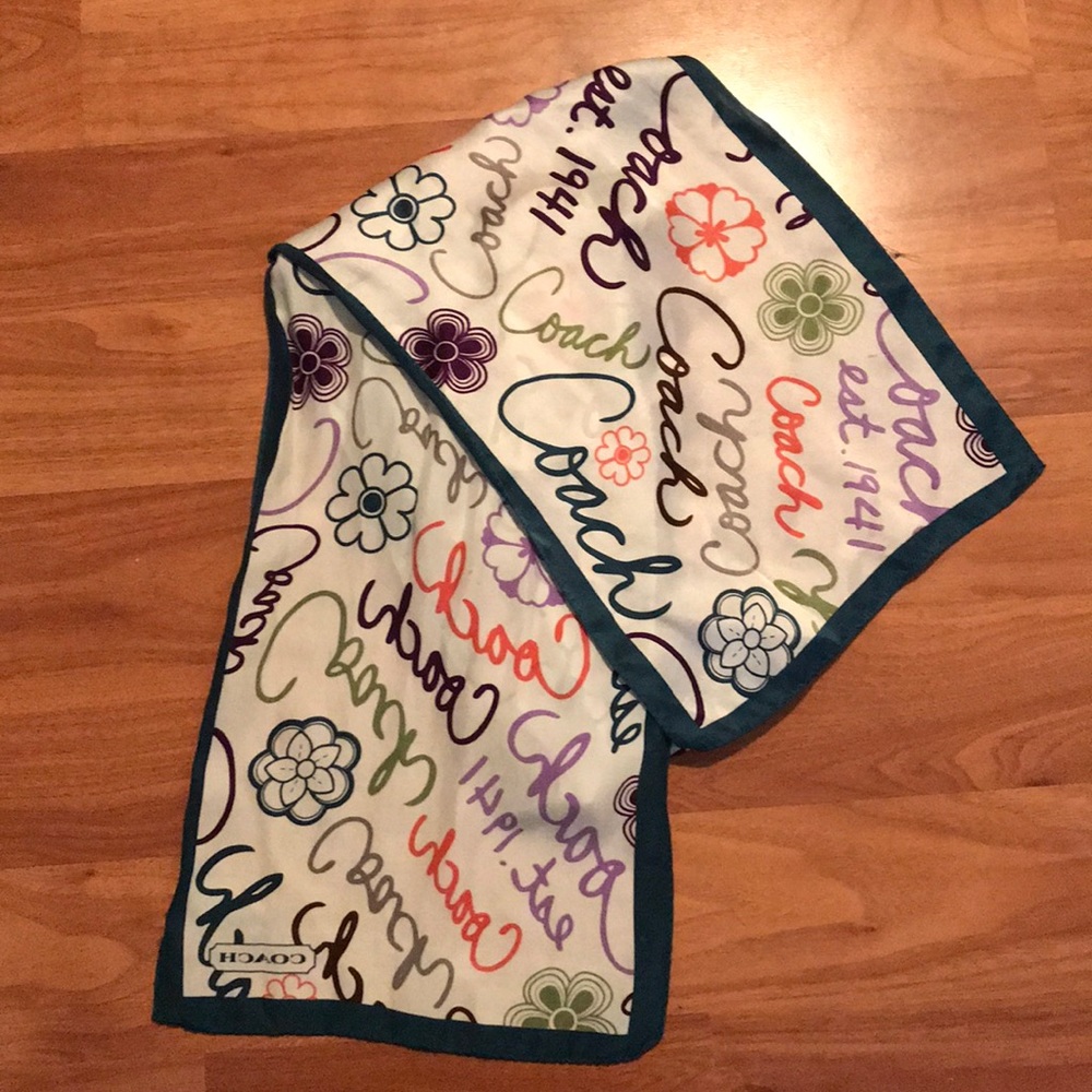Coach scarf